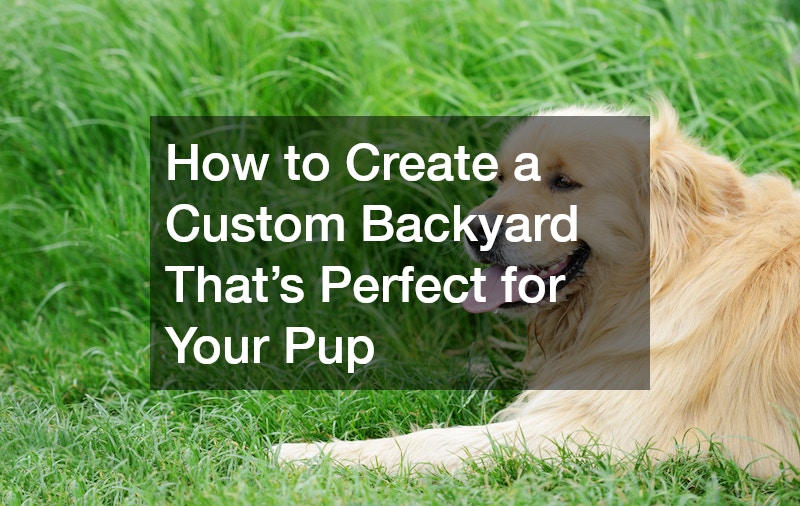 How to Create a Custom Backyard That’s Perfect for Your Pup